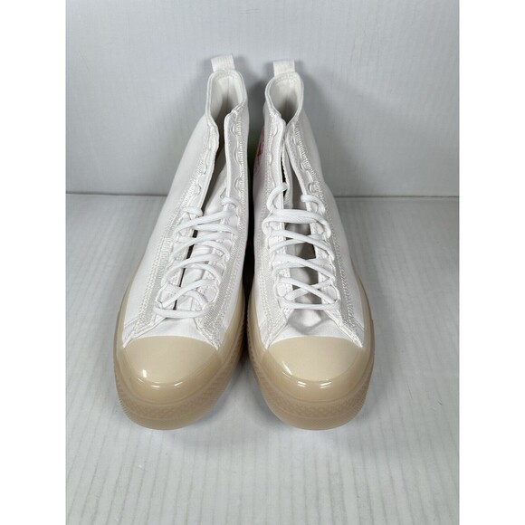 Size 9 Mens Converse Chuck Taylor All Star CX Explore 2 Hi White/Citron A10261C - Picture 3 of 9